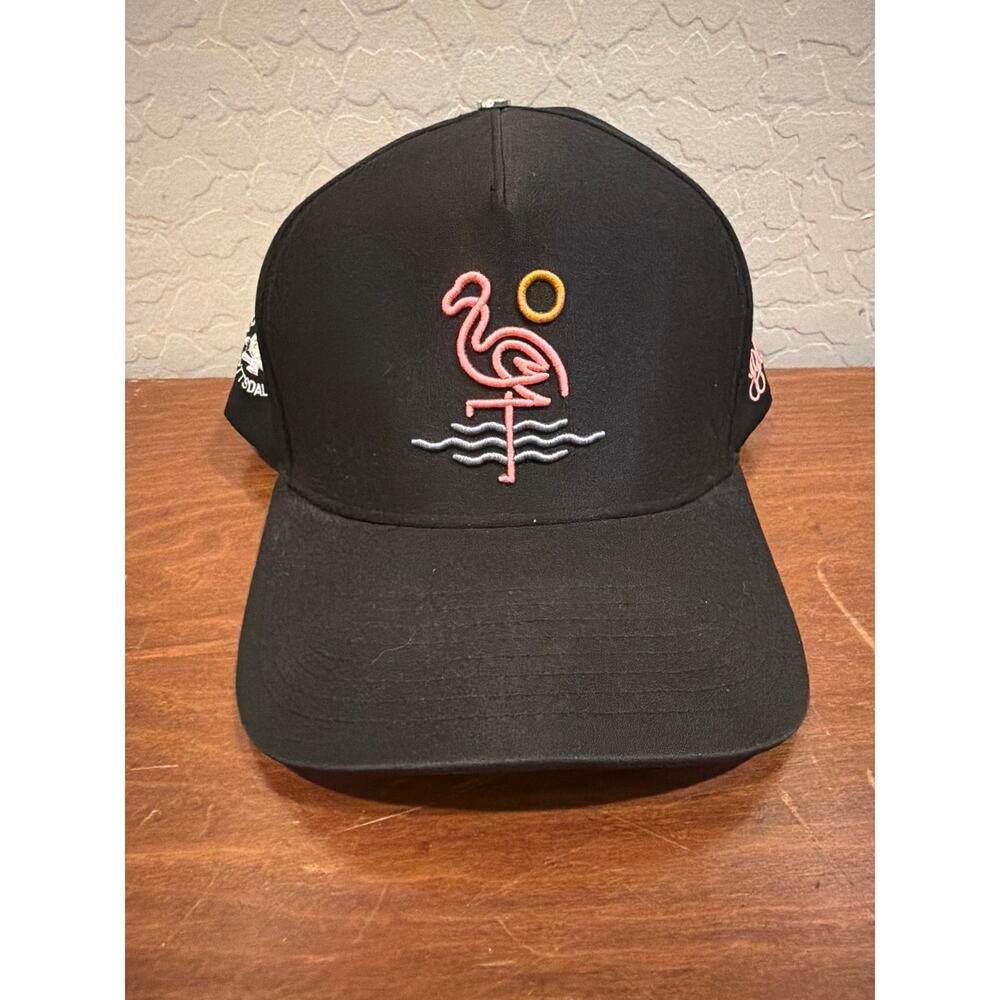 Waggle Golf Snapback Hat Navy Blue Performance Rope Style Adjustable Cap